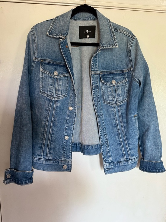 7 For All Mankind Jackets & Blazers - 7 For All Mankind Denim Jacket - M - Medium Wash